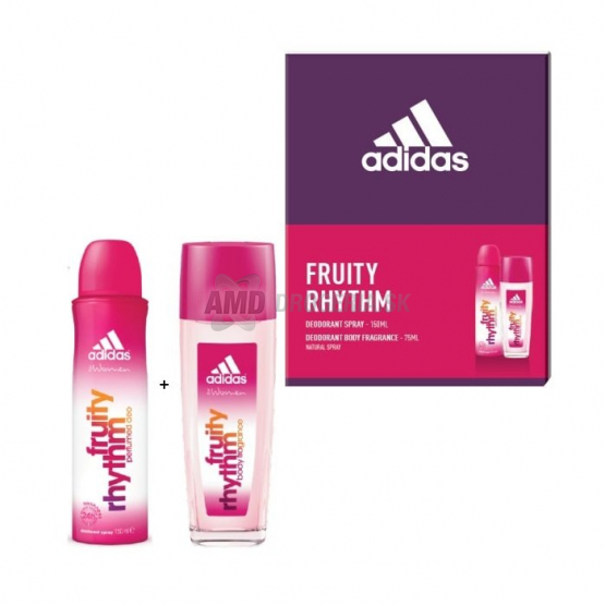 KAZETA ADIDAS DÁMSKA FRUITY RHYTM DNS + DEO X20