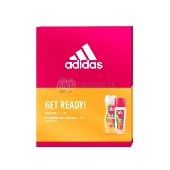 KAZETA ADIDAS GET READY DNS +  SPRCHOVÝ GÉL X20