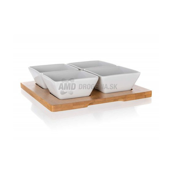 SÚPRAVA SERVÍROVACIA BRILLANTE BAMBOO 20 X 20,5 CM