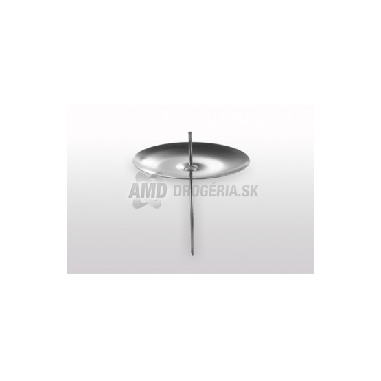 ZAPICH/BODEC SVIETNIK KOV 50MM STRIEBORNÝ 1KS