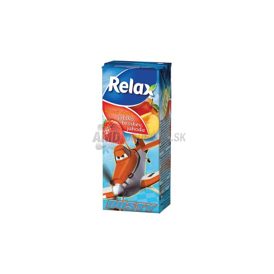 RELAX JAHODA, JABLKO, BROSKYŇA 200 ML