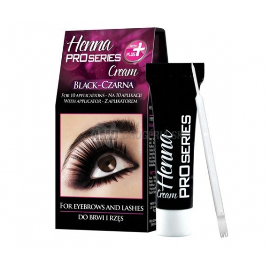 HENNA FARBA NA RIASY KREM ČIERNA
