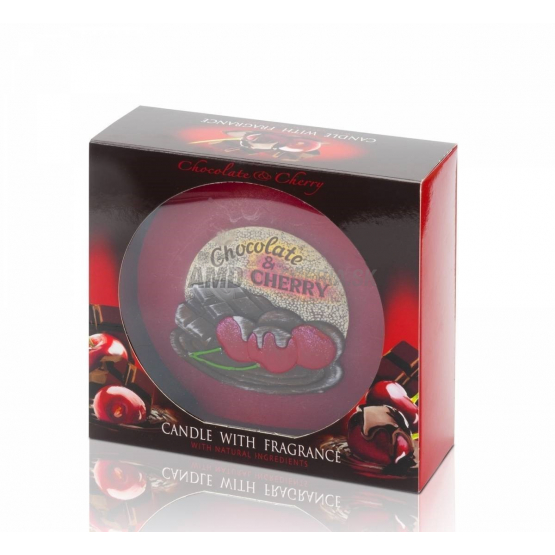 SVIEĆKA DEKORATÍVNA CHOCOLATE&CHERRY