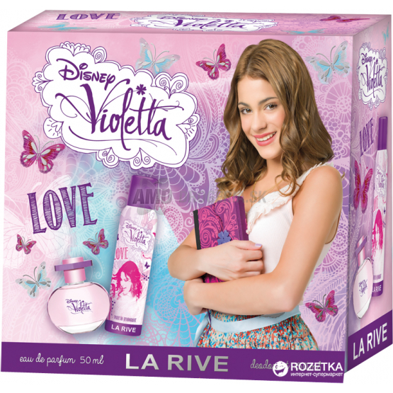 DARČEKOVÁ DIEVČENSKÁ KAZETA VIOLETA LOVE EDP + DEODORANT 16