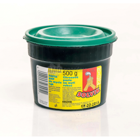 BHP SOLVIK PASTA NA RUKY CITRÓN 500 GR