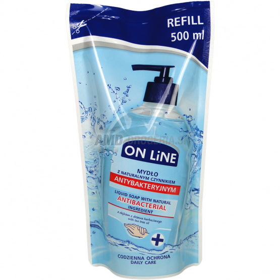 ON LINE TEKUTÉ MYDLO NÁHRADNÁ NÁPLŇ ANTIBACTERIAL 500 ML