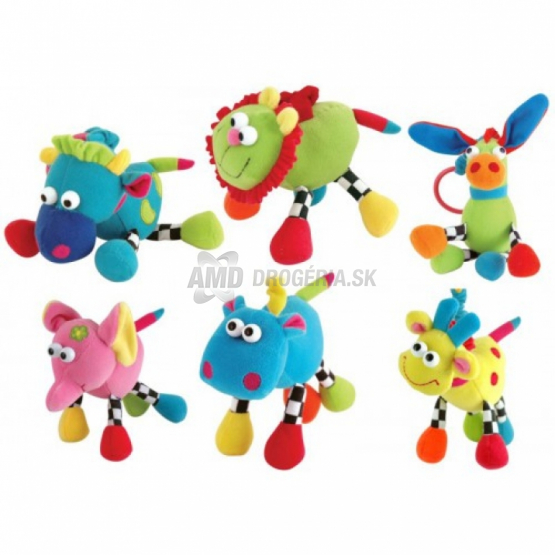 HRKÁLKA PLYŠOVÁ ZÁVESNA - ZVIERATKO
