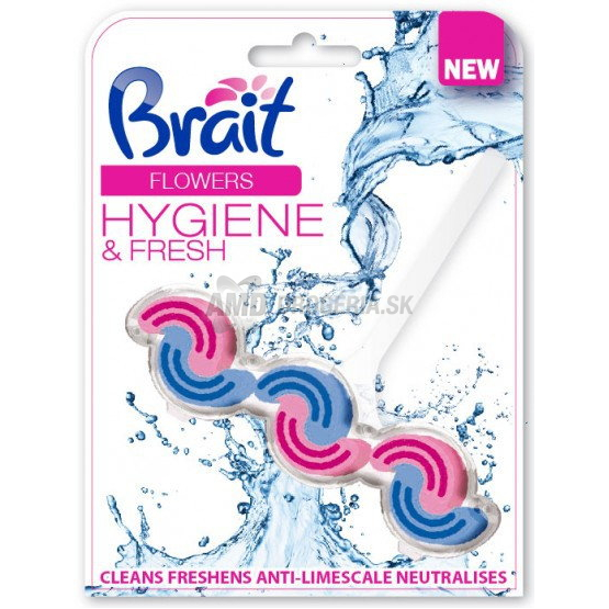 BRAIT WC BLOK DVE FÁZY FLOWER 51 GR
