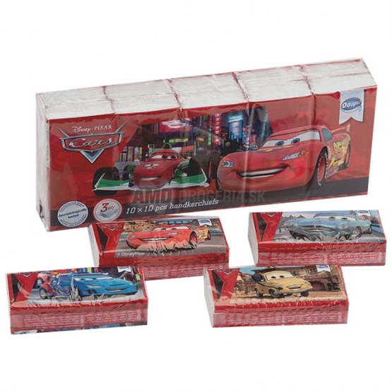 VRECKOVKY CARS 3VRSTVOVÉ 10 KS