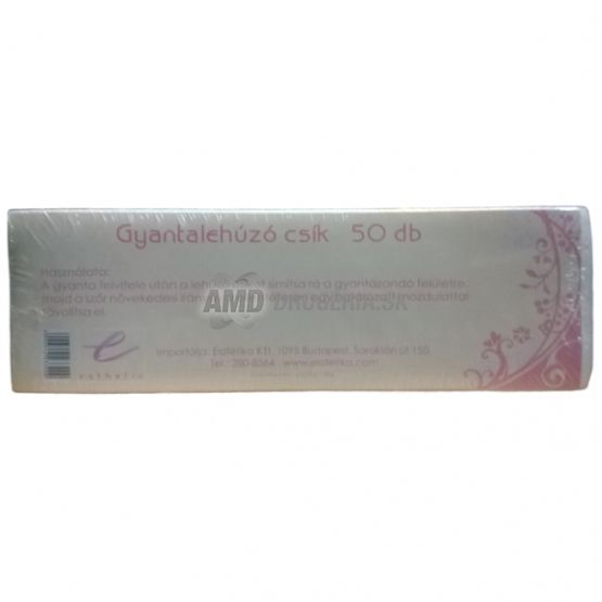 E-WAX PÁSIKY NA DEPILÁCIU 50 KS