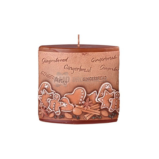 SVIEČKA ELIPSA VONNÁ PERNÍK 110 X 45 X 110 MM