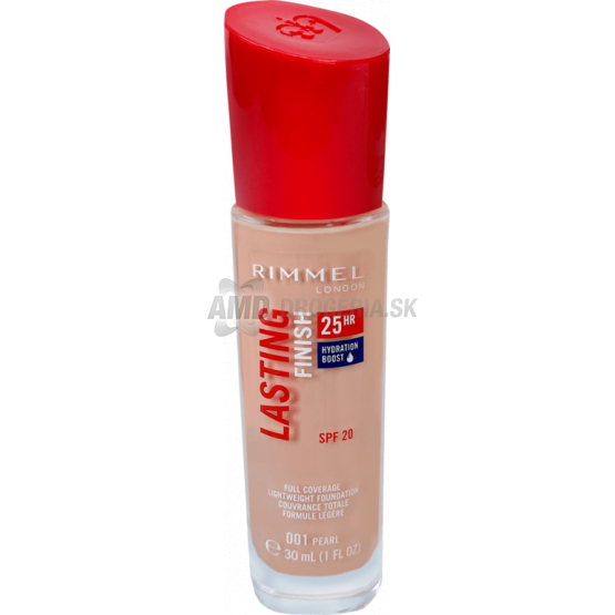 RIMMEL MAKE UP LASTING FINISH 25 H 001 PEARL 30 ML
