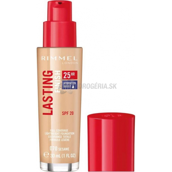 RIMMEL MAKE UP LASTING FINISH 25H 070 SESAME 30 ML