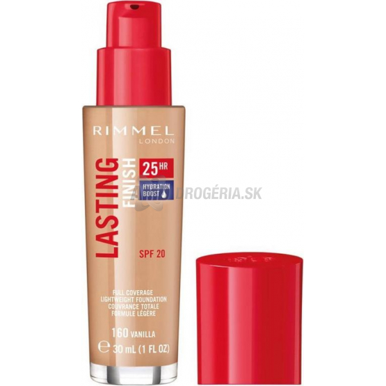 RIMMEL MAKE UP LASTING FINISH 25H 160 VANILLA 30 ML