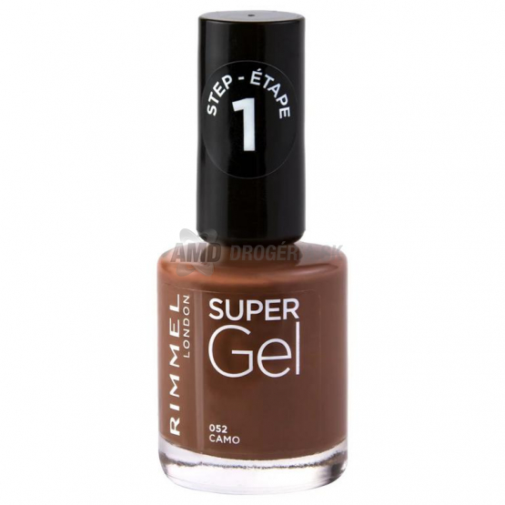 Rimmel London Super Gel lak na nechty 052 Camo, 12 ml