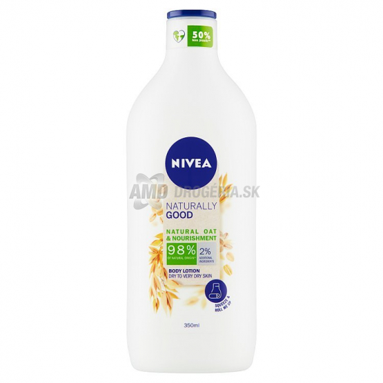 NIVEA TELOVÉ MLIEKO NATURALLY GOOD OVOS 350 ML
