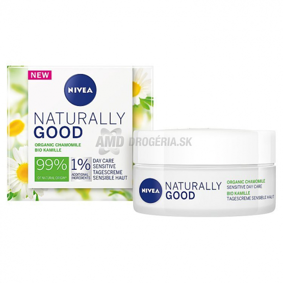 NIVEA NATURALLY GOOD DENNÝ UPOKOJUJÚCI KRÉM 50 ML
