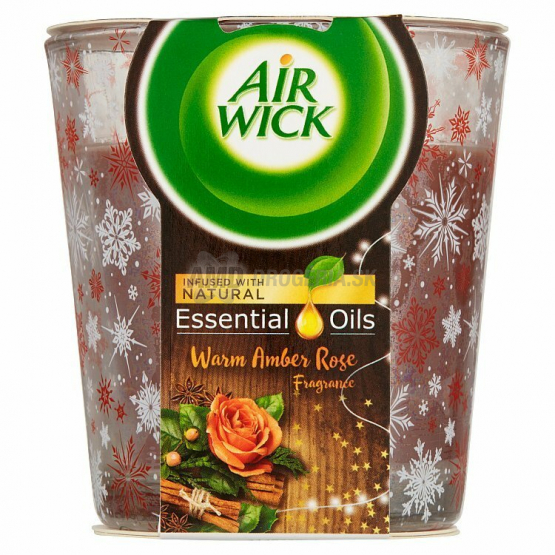 AIR WICK SVIEČKA AMBER ROSE 105 G