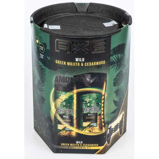 KAZETA AXE  GREEN MOJITO ANTIPERSPIRANT + SPRCHOVÝ GÉL + OVLÁDAČ X20