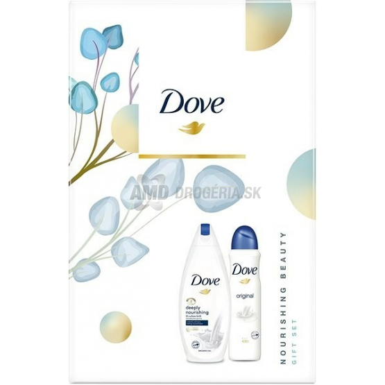 KAZETA DOVE  ORIGINAL ANTIPERSPIRANT + SPRCHOVÝ GÉL X20