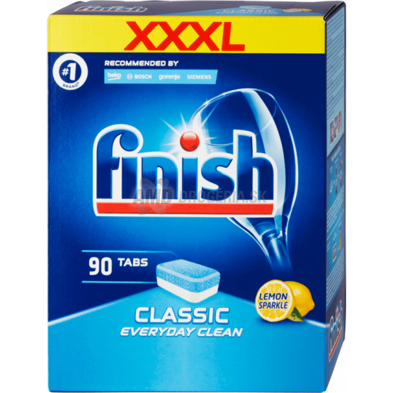 FINISH TABLETY DO UMÝVAČKY RIADU CLASSIC LEMON 90 KS