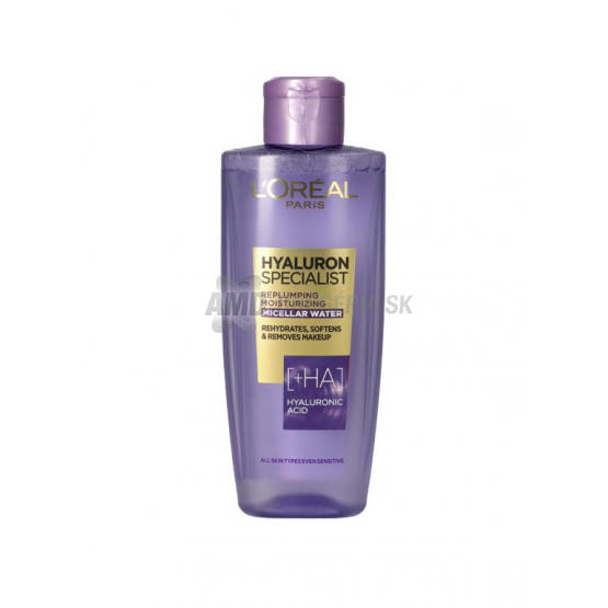 LOREAL ČISTIACA MICELÁRNA VODA HYALURON SPECIALIST 200 ML
