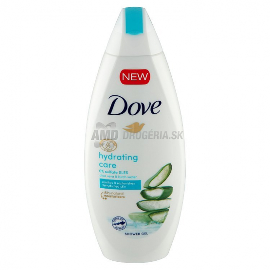 DOVE SPRCHOVÝ GÉL HYDRATING ALOE 250 ML