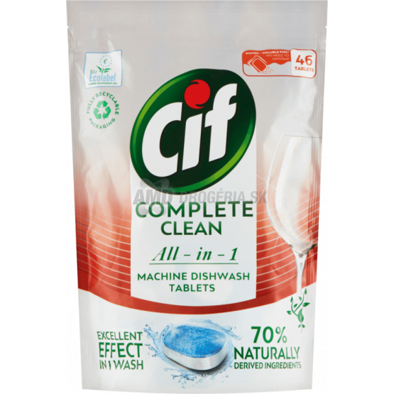 CIF TABLETY DO UMÝVAČKY ALL IN ONE REGULAR 46 KS