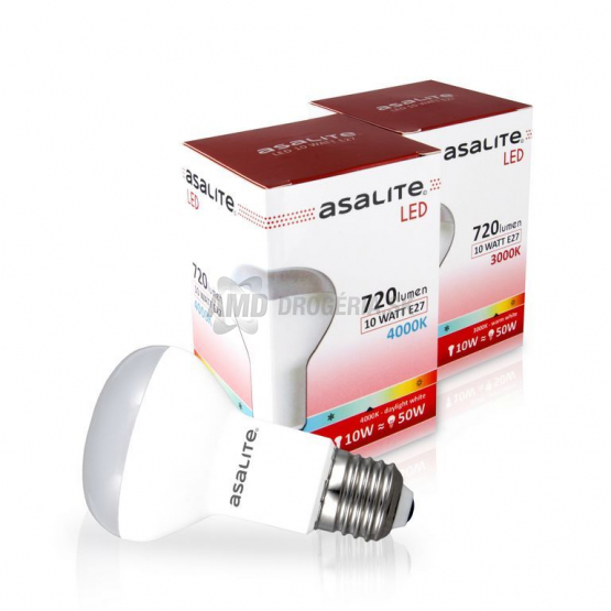 ŽIAROVKA ASALITE LED 10W E27 3000K TEPLÁ BIELA