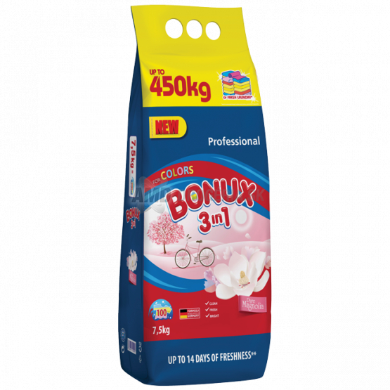BONUX PRACÍ PRÁŠOK COLOR MAGNOLIA 100 PD 7,5 KG