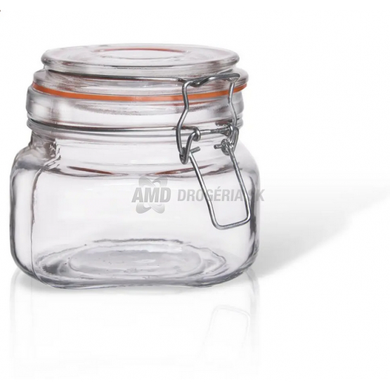 DÓZA FIDO HERMETICKA 0,5L SKLO