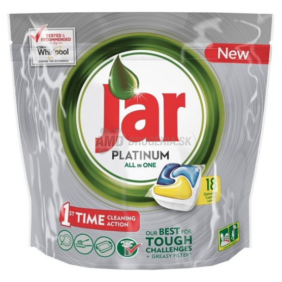 JAR TABLETY DO UMÝVAČKY RIADU PLATINUM YELLOW 18 KS