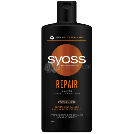 SYOSS ŠAMPÓN PRE SUCHÉ A POŠKODENÉ VLASY REPAIR 440ML 