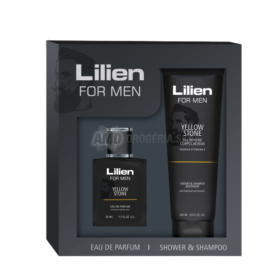 KAZETA LILIEN MEN EDT+SPRCHOVÝ GÉL YELLOW STONE