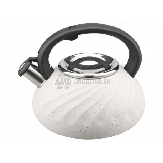 ČAJNÍK NEREZ 3L MH-67, BIELY