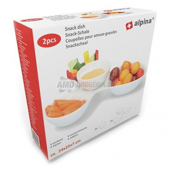 MISKA SERVÍROVACIA TROJITÁ, SADA 2KS, 24X22X7CM