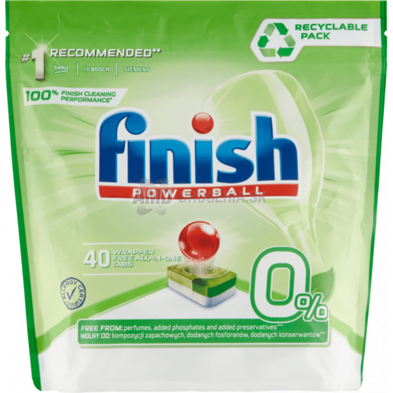 FINISH POWERBALL TABLETY DO UMÝVAČKY RIADU 40 KS