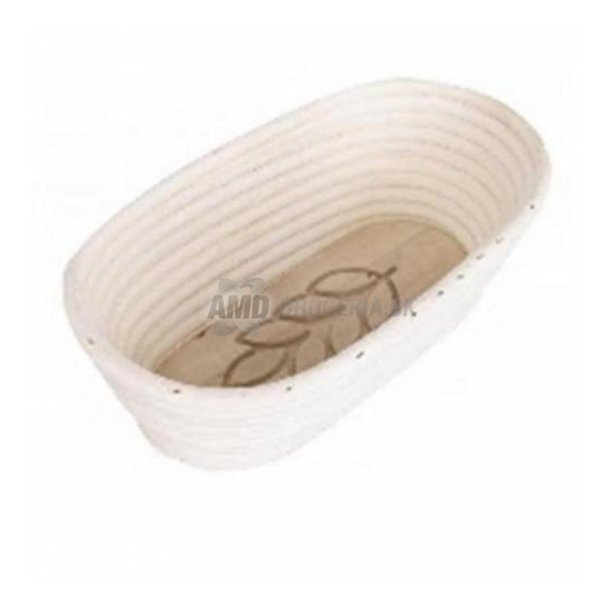 OŠATKA RATAN S DREVENÝM DNOM 26 X 13 X 9CM VZOR KLAS