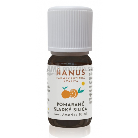 SILICA HANUS  POMARANČ SLADKÝ  10ML