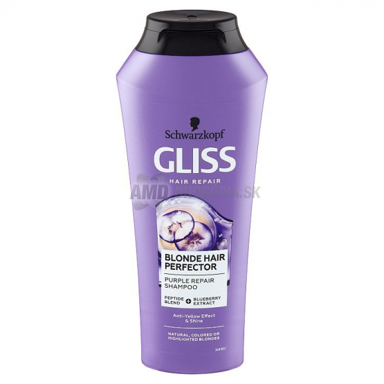 GLISS KUR ŠAMPÓN BLONDE PERFECTOR 250 ML
