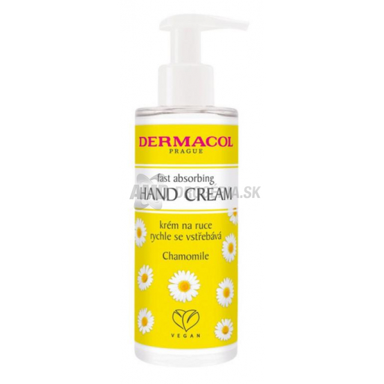 DERMACOL VEGAN KREM NA RUKY PUMPA KAMILKA 150ML