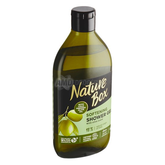 NATURE BOX SPRCHOVÝ GÉL OLIVA 385 ML