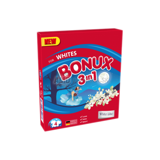 BONUX PRACÍ PRÁŠOK WHITE LILAC 4 PD 