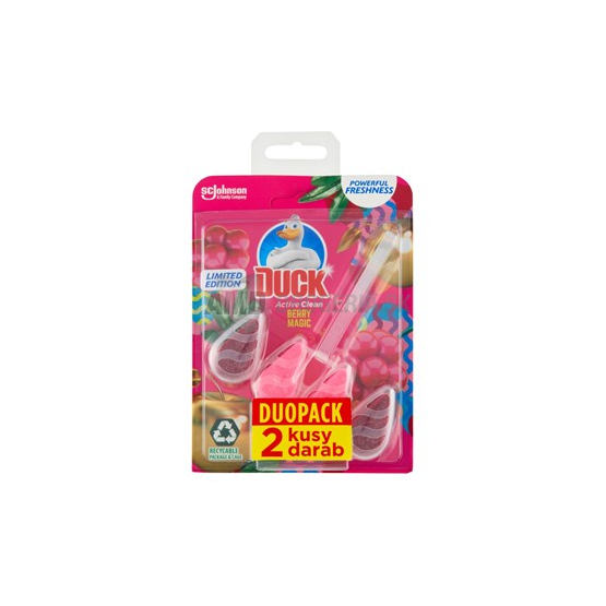 DUCK WC ZÁVES BERRY MAGIC 2 X 38,6 G
