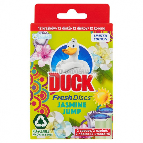 DUCK FRESH DISC JASMINE JUMP NÁHRADNÁ NÁPLŇ 2 X 36 ML