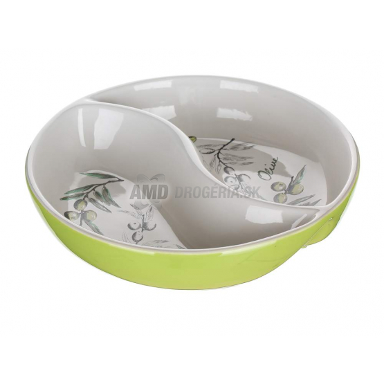 MISA SERVÍROVACIA OKRÚHLA OLIVA 20,5 CM