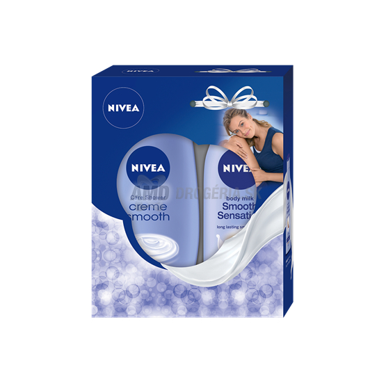 DARČEKOVÁ DÁMSKA KAZETA NIVEA SMOOTH SPRCHOVÝ GÉL + TELOVÉ MLIEKO 16