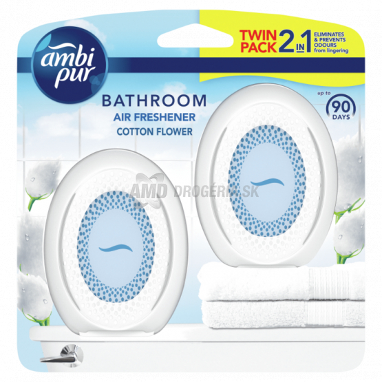 AMBI PUR BATHROOM COTTON 2 X 7,5 ML