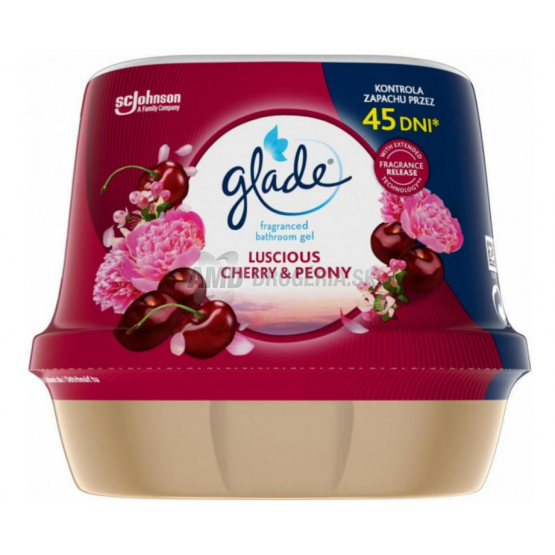 GLADE GÉL LUCIOUS CHERRY & PEONY 180G 45 DNÍ