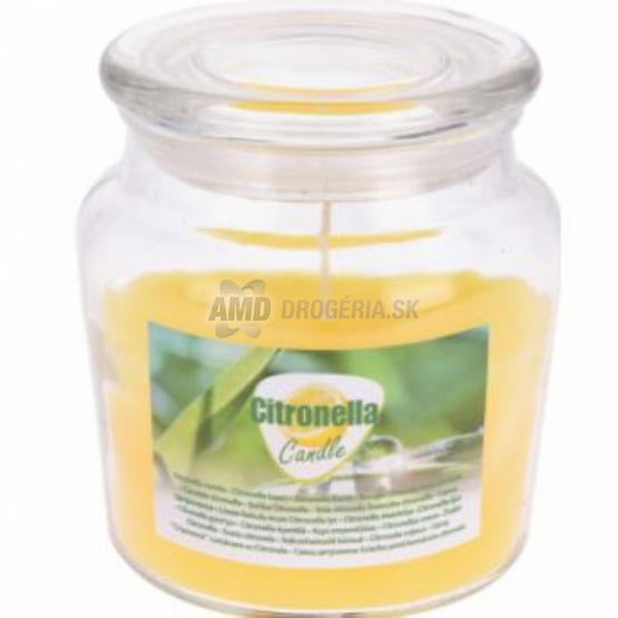 CITRONELLA SVIEČKA V SKLE 10 X 11 CM